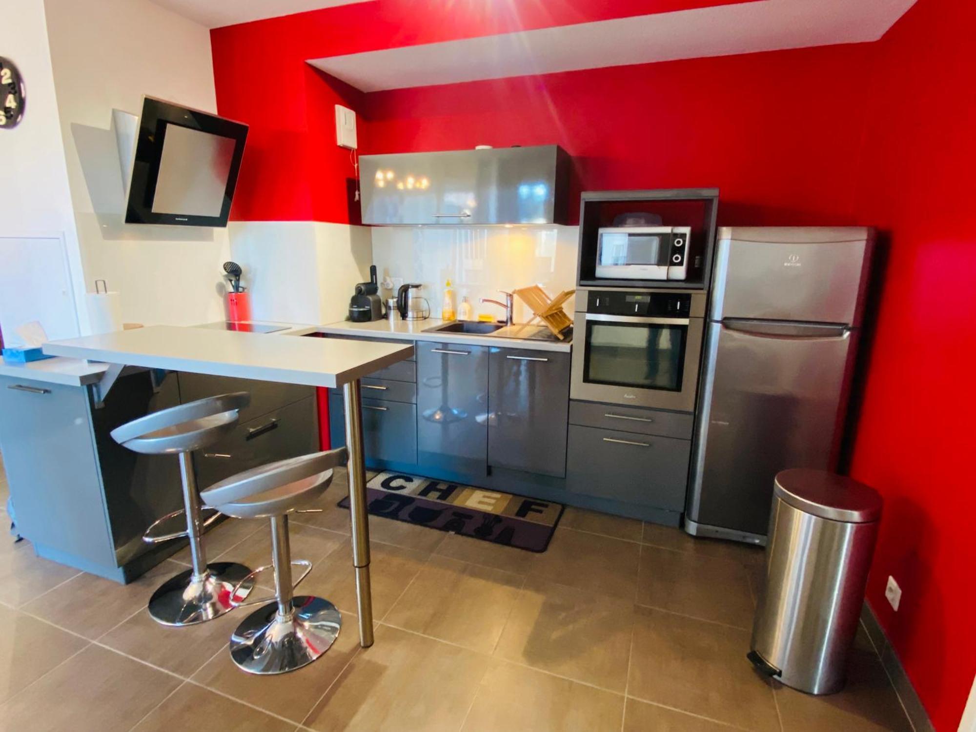 Appartement T2 Cosy A 罗德兹 外观 照片