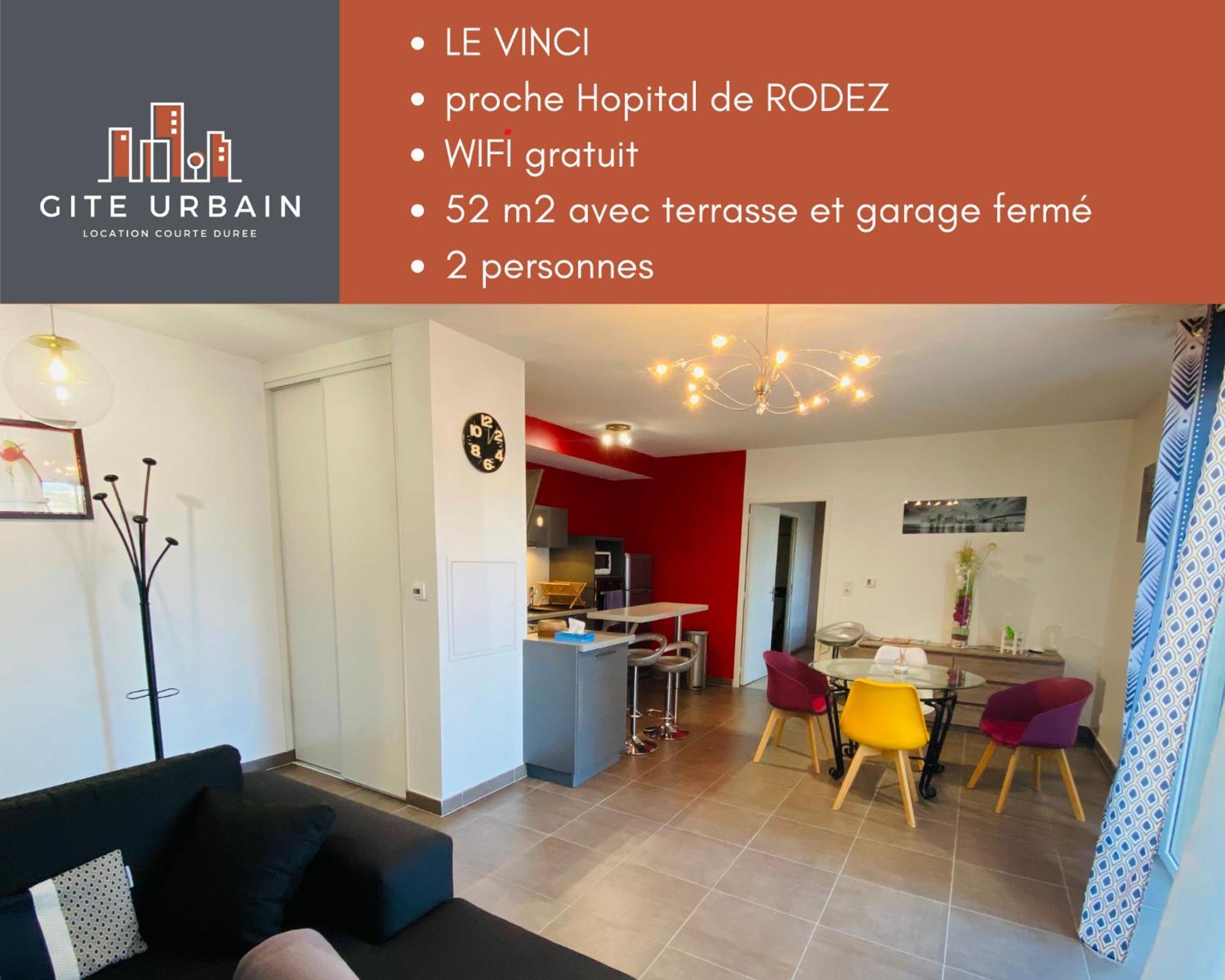 Appartement T2 Cosy A 罗德兹 外观 照片
